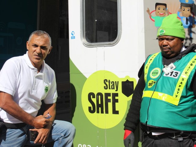 Muneeb Hendricks and a PSO