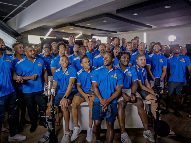 Stormers singing Johnny Clegg's The Crossing